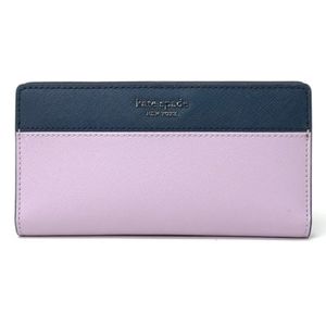Kate Spade Lavender Slim Fold Wallet